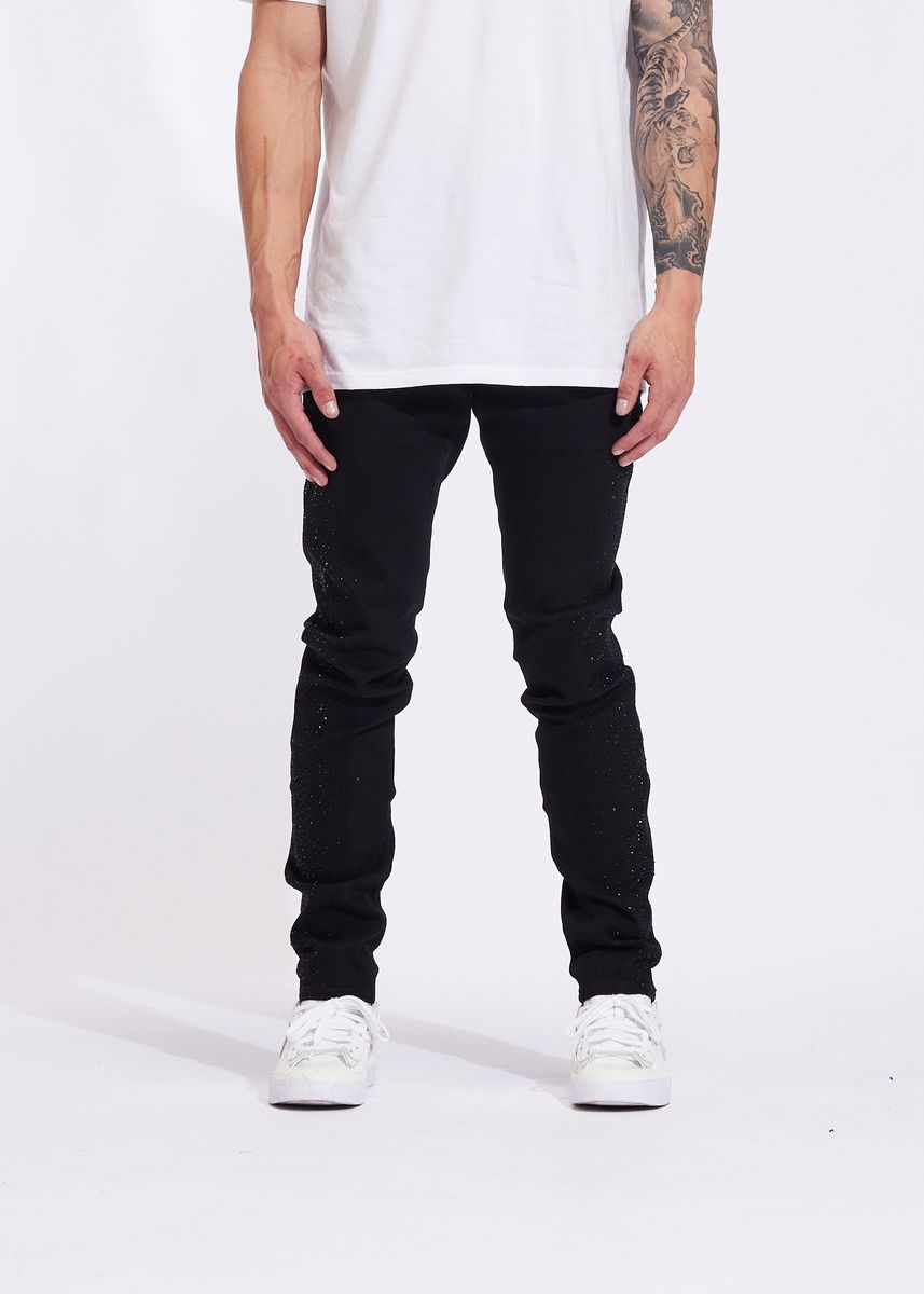 Embellish Frost Denim (Black) (EMBHO25-134)