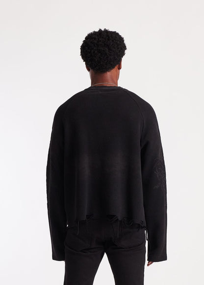 Embellish Ashen Thread (Black)(EMBHO25-202)