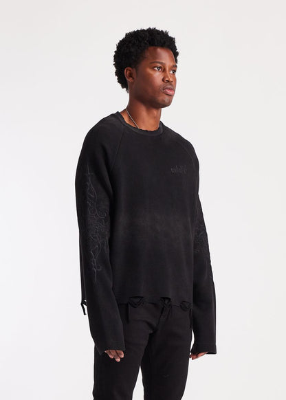 Embellish Ashen Thread (Black)(EMBHO25-202)