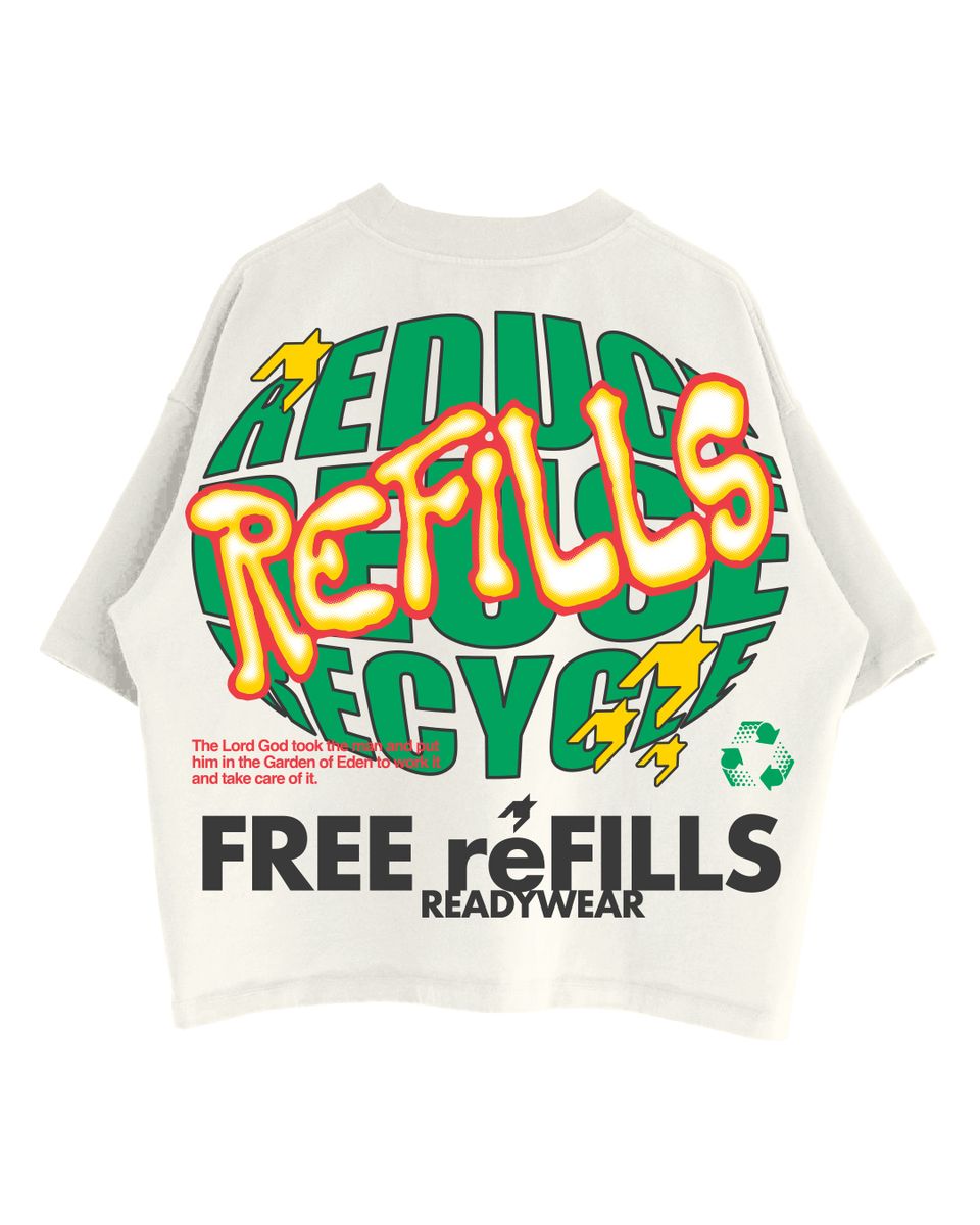 Free Refills FRRR Tee Off White