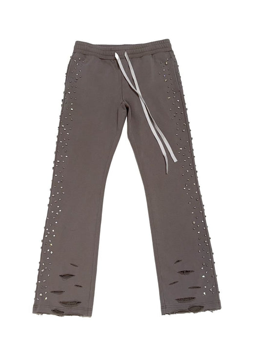 ICE LOUNGE PANT-HEATHER GRAY