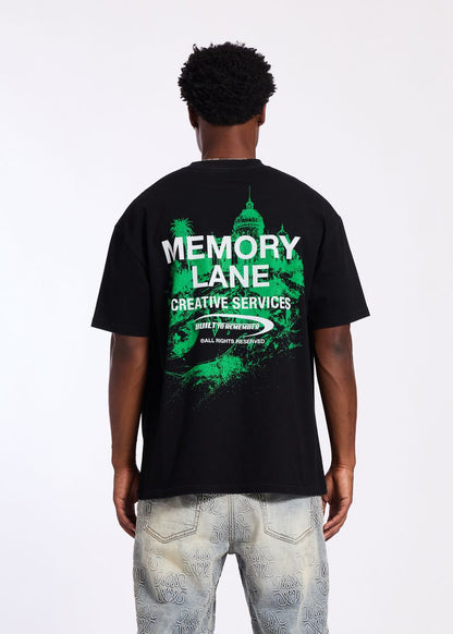 Memory Lane Action Tee-Black (ML-SP2-26-014)
