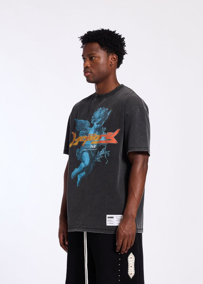 Memory Lane Cherub Tee-Vintage Black (ML-SP2-26-015)