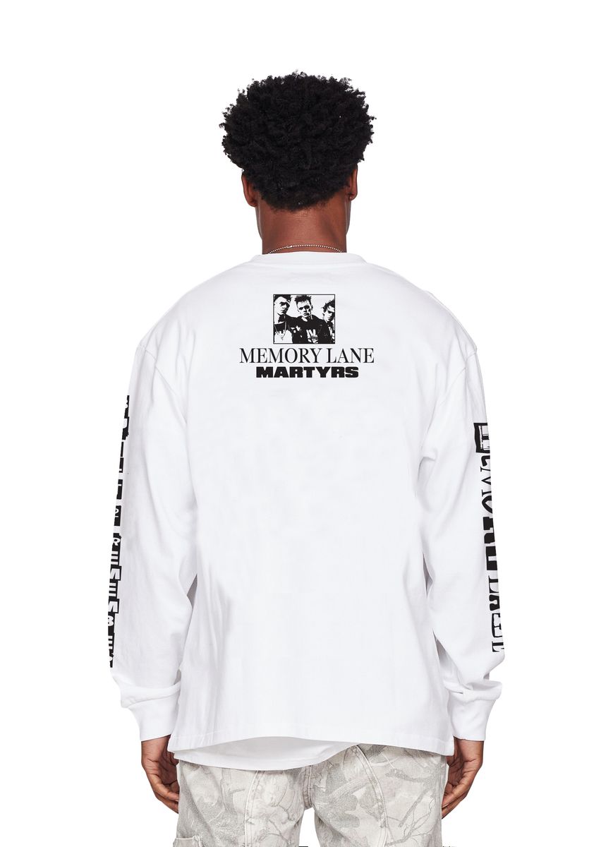 Memory Lane Cobra Martyrs Long Sleeve (White) (ML-HO25-048)