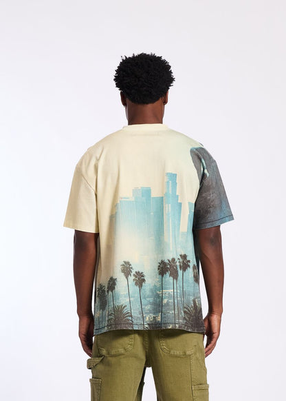 Memory Lane Reaper City Tee-Sage (GRAPHIC) (ML-SP2-26-017)