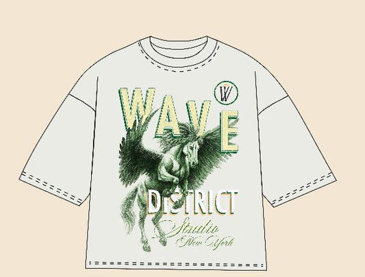 Mystic Wave (Winter) Ovrszd Tee (WDS-2T005A)