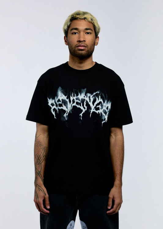 Revenge Smoke Lighting Tee Black (REV-FA25-2001)