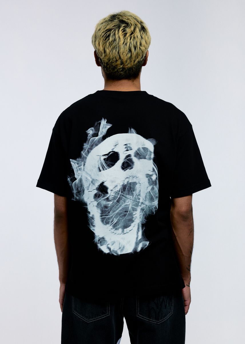 Revenge Smoke Lighting Tee Black (REV-FA25-2001)