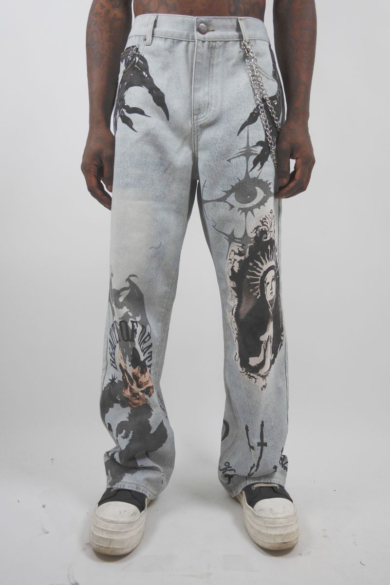 Armor Jeans Digital Print Baggy (RM212B - 1)