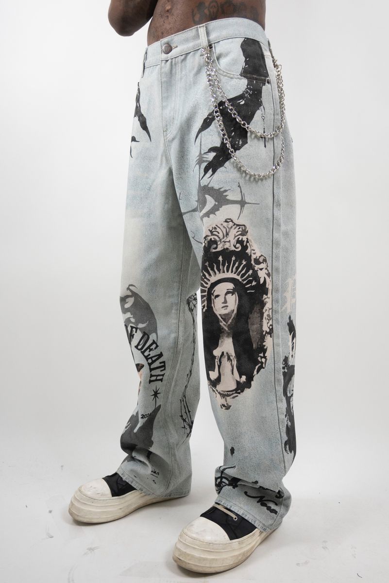 Armor Jeans Digital Print Baggy (RM212B - 1)