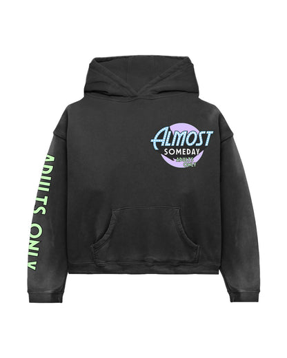 Almost Someday Showgirl Hoodie Black