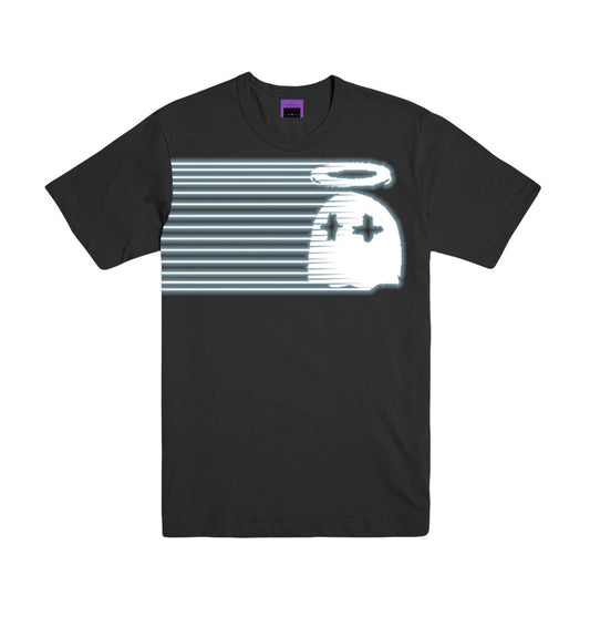 B Wood GSG Motion Tee Black (Glow In The Dark)