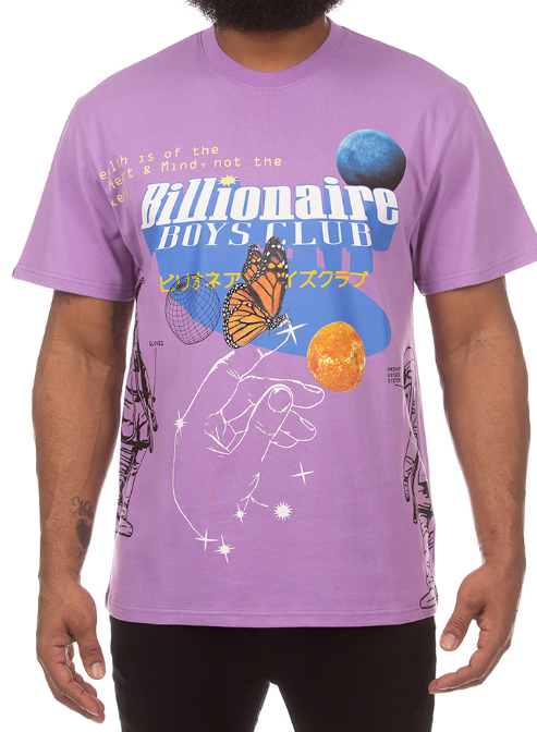 Billionaire Boys Club Billimorphous SS Knit Lavender