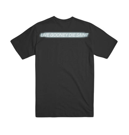 B Wood GSG Motion Tee Black (Glow In The Dark)