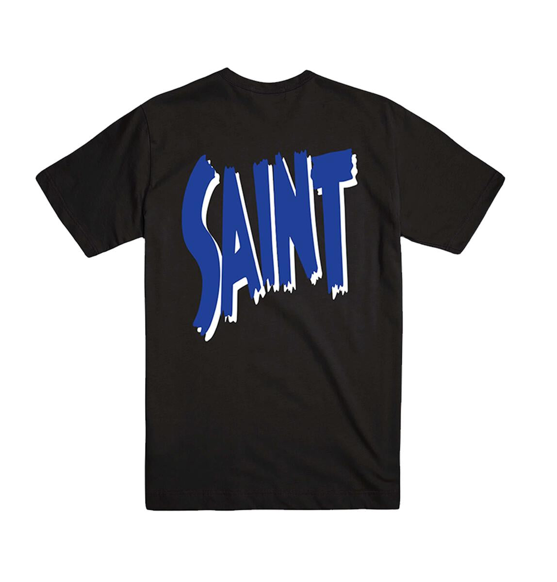B Wood Saint Michael Tee Black