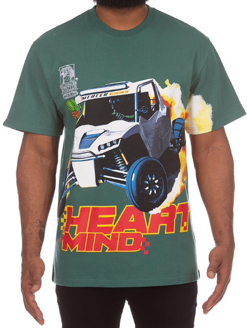 Billionaire Boys Club Heart Mind SS Tee Knit Blue Spruce
