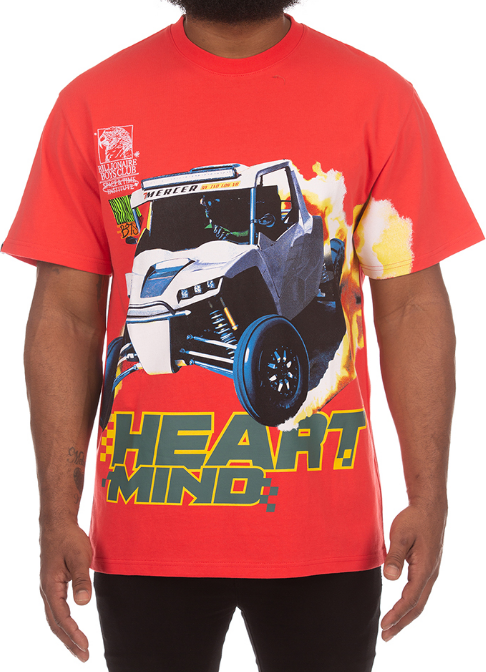 Billionaire Boys Club Heart Mind SS Tee Knit Hibiscus
