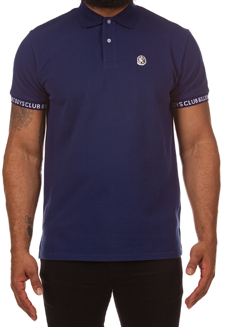 Billionaire Boys Club Cockpit SS Polo Blue Depth