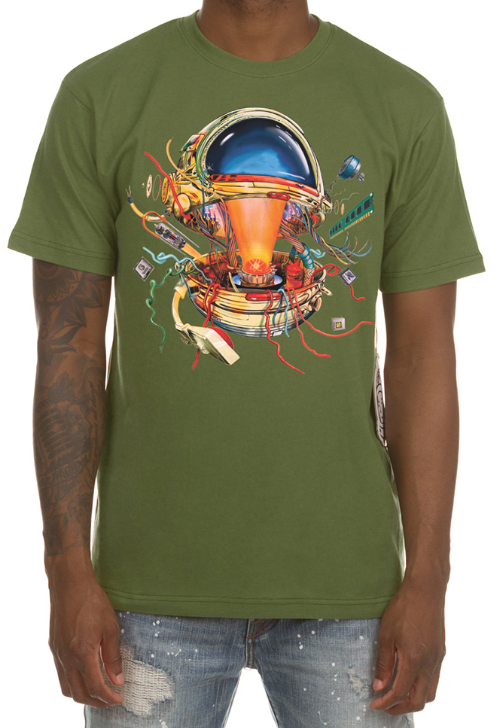 Billionaire Boys Club Fatal Error SS Tee Cedar Green