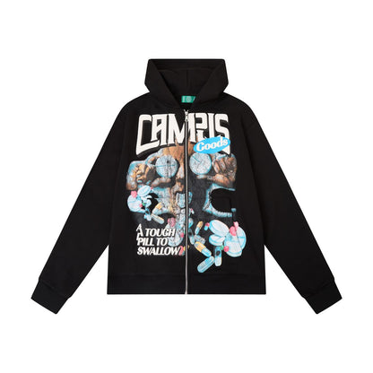 Campus Goods Bitter Dose Up Zip Up Hoodie