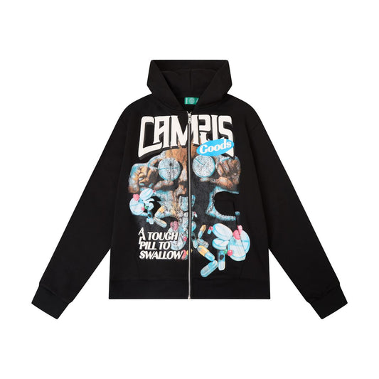 Campus Goods Bitter Dose Up Zip Up Hoodie
