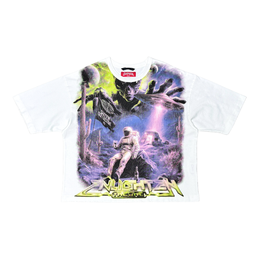 Chosen Spaceman Tee White
