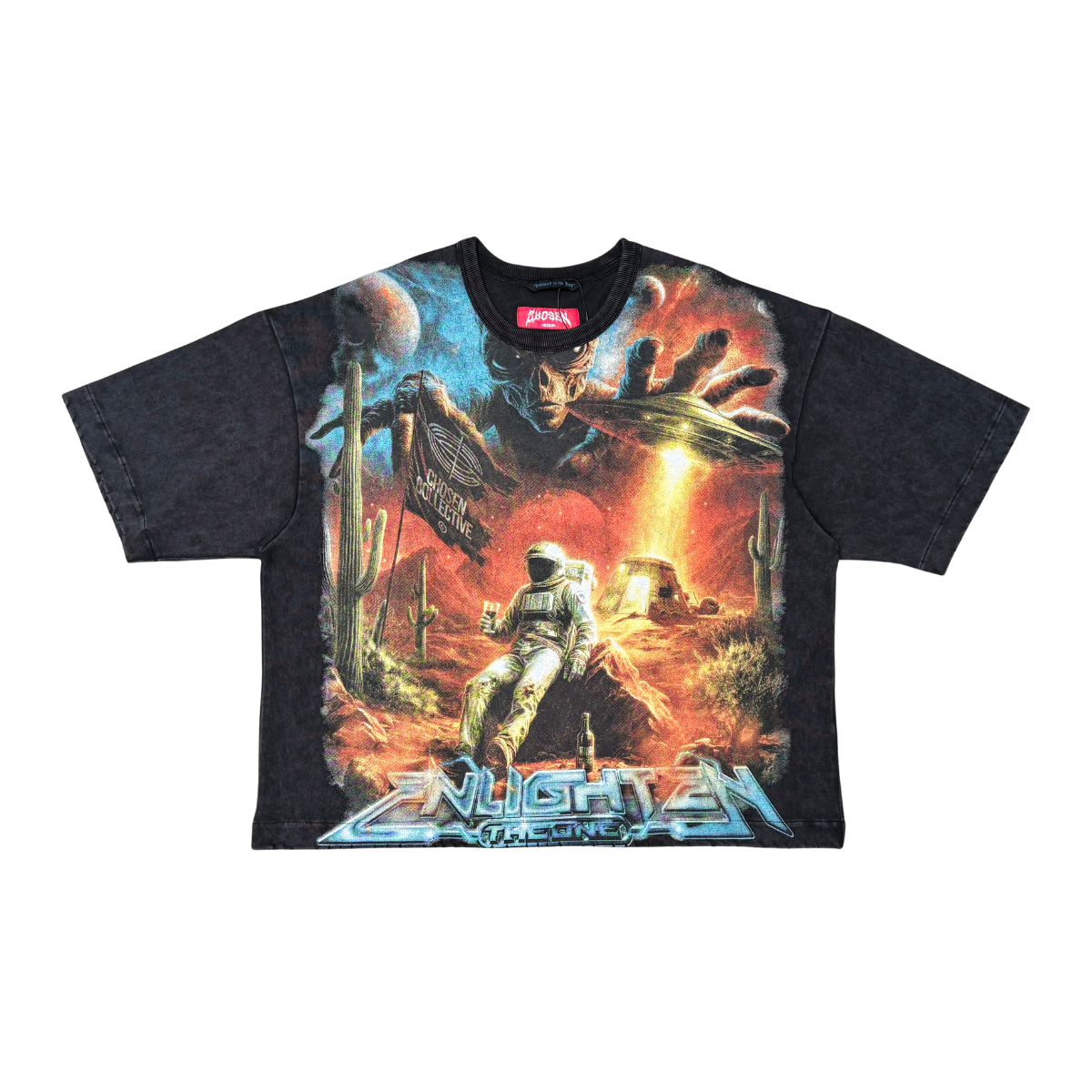 Chosen Spaceman Tee Black