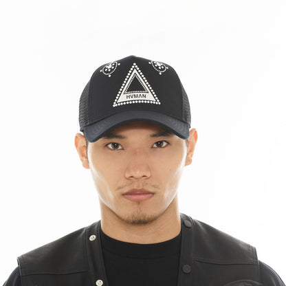 Cult Of Individuality Triangle Logo Mesh Trucker Hat