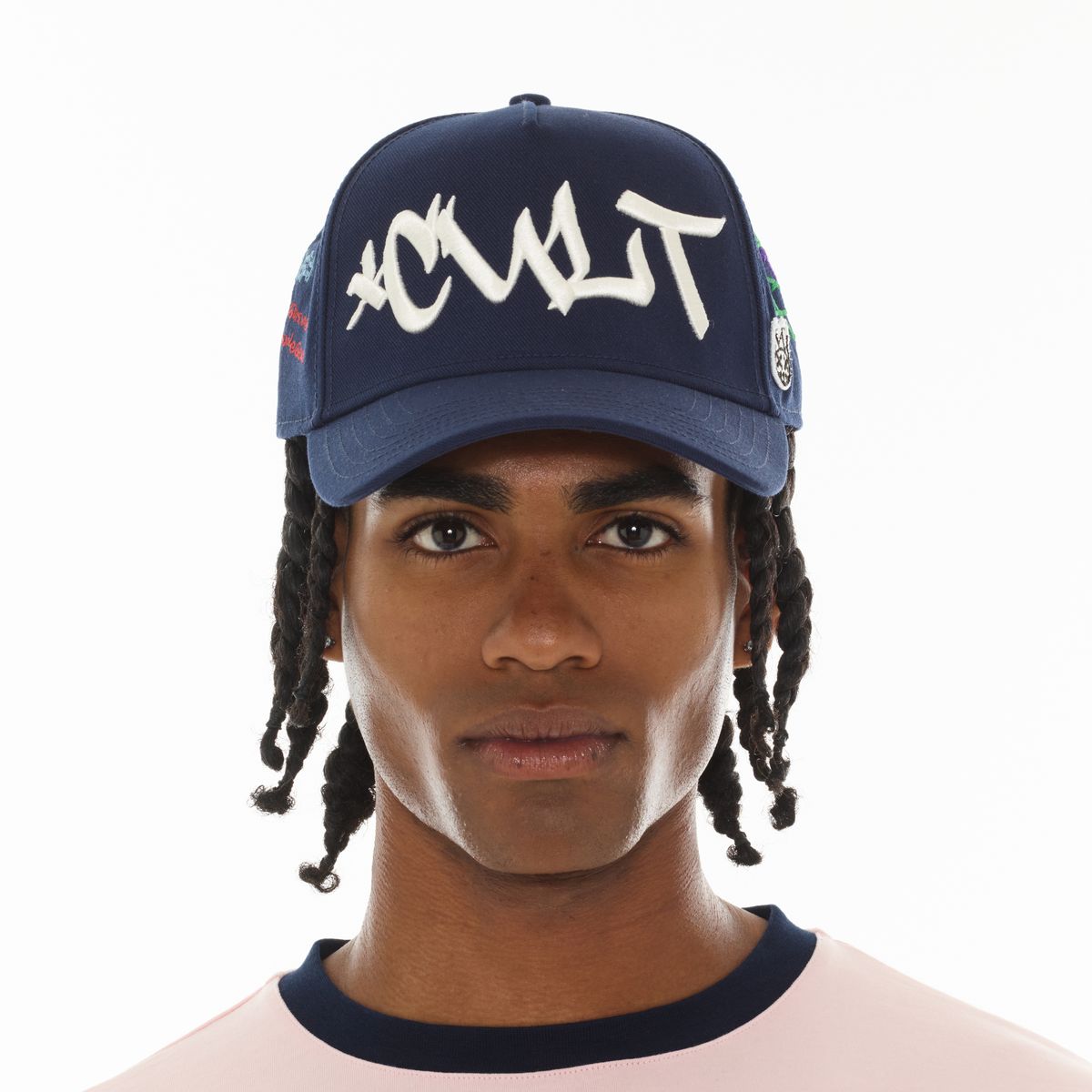 Cult Of Individuality Mesh Graffiti Trucker