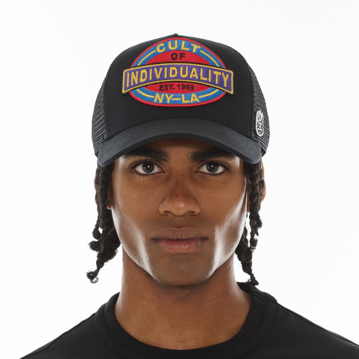 Cult Of Individuality Oversized Patch Hat