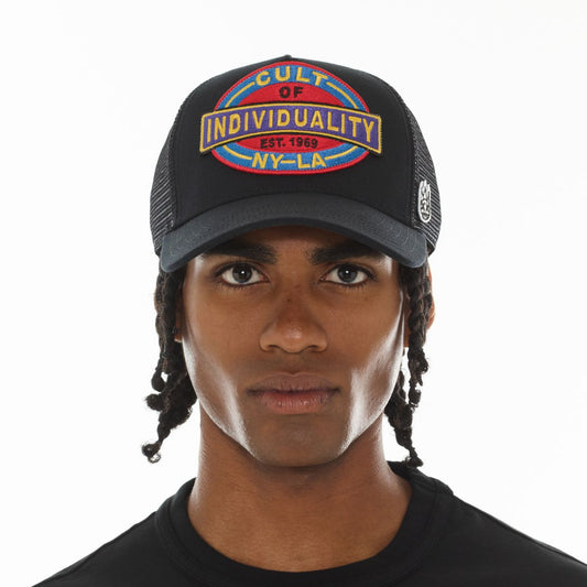 Cult Of Individuality Oversized Patch Hat