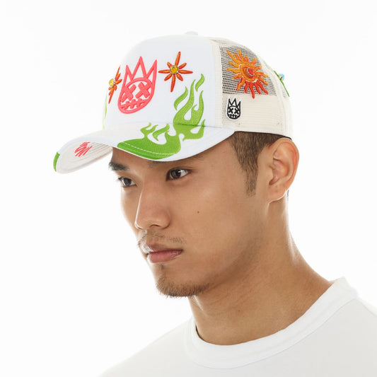 Cult Of Individuality Sunny Daze Spider Trucker Hat