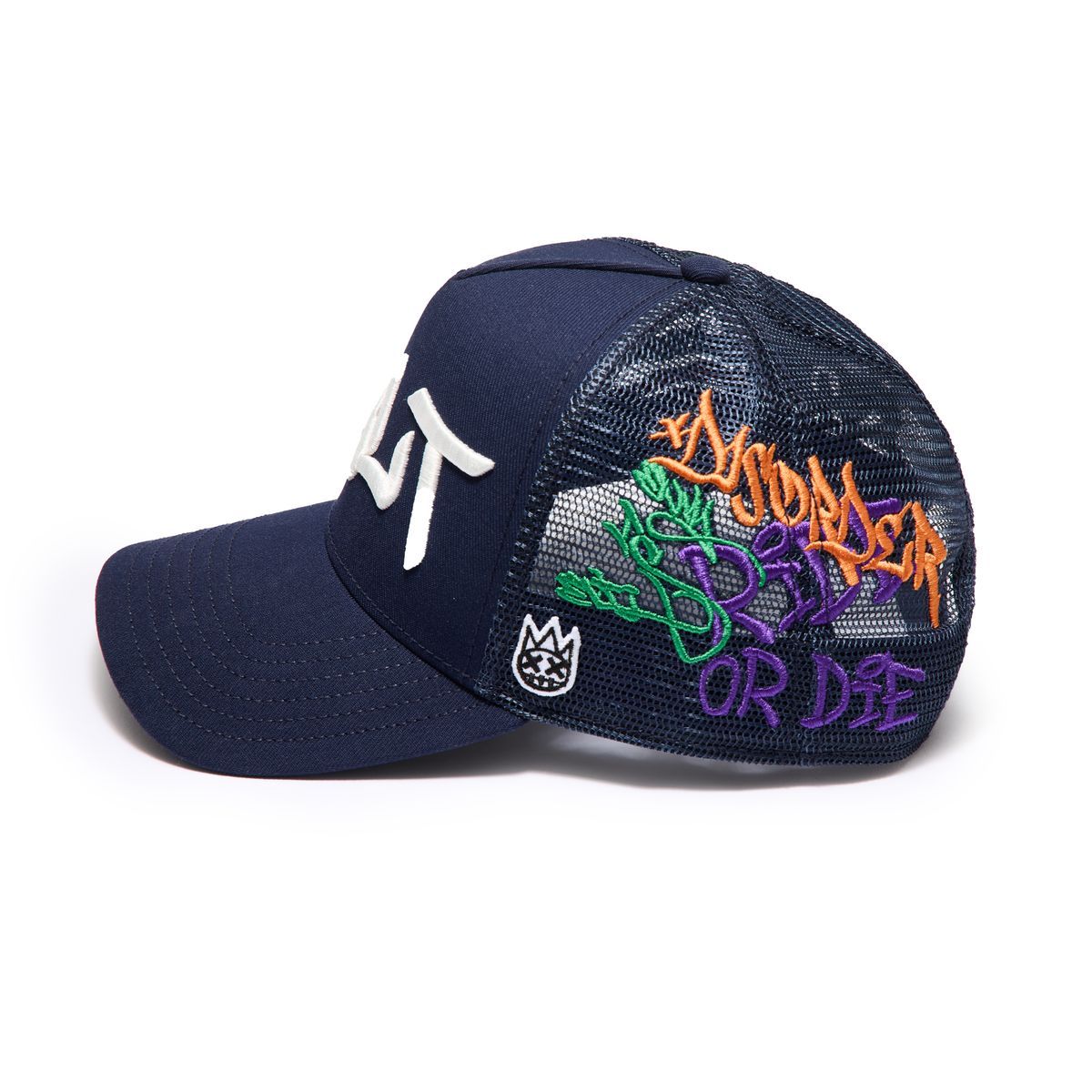 Cult Of Individuality Mesh Graffiti Trucker
