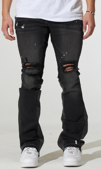 Crysp Denim Arch Black Wash - (CRYSPF123-11-L)