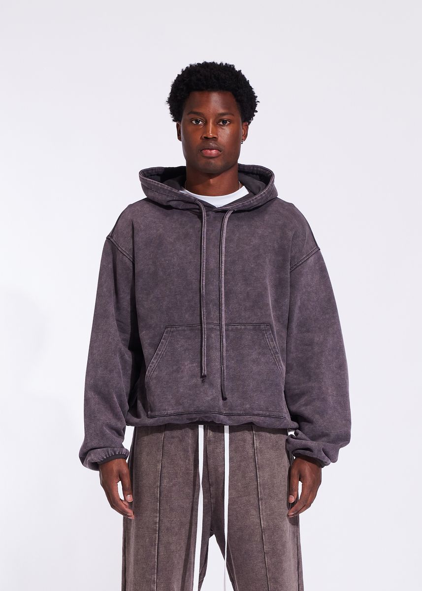 Crysp Denim Everyday Hoodie - Ash Gray