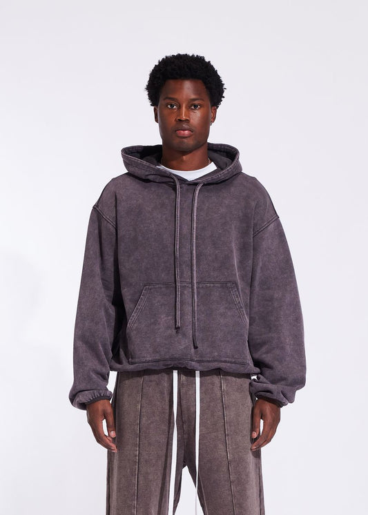 Crysp Denim Everyday Hoodie - Ash Gray