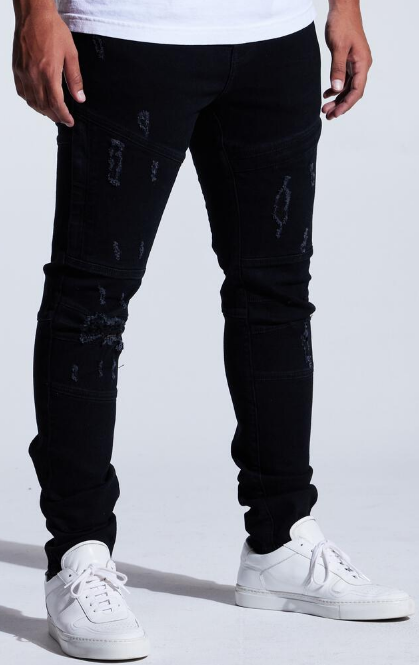 Crysp Denim Atlantic - Jet Black  (CRYSPSP221-118)