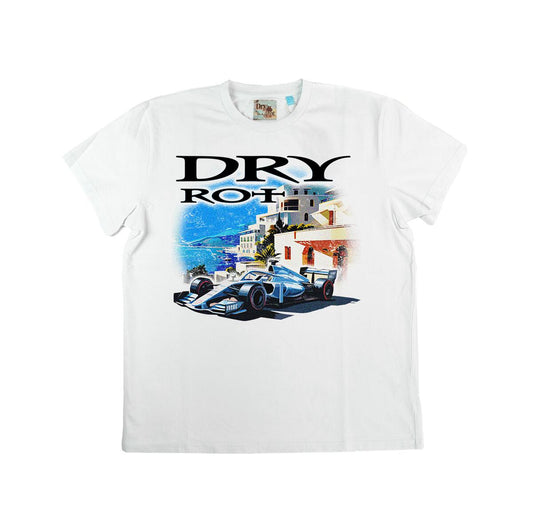 Dry Rot F1 Tee White