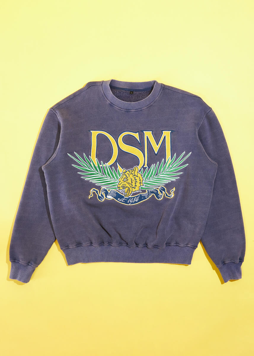 Diet Starts Monday Tiger Crewneck