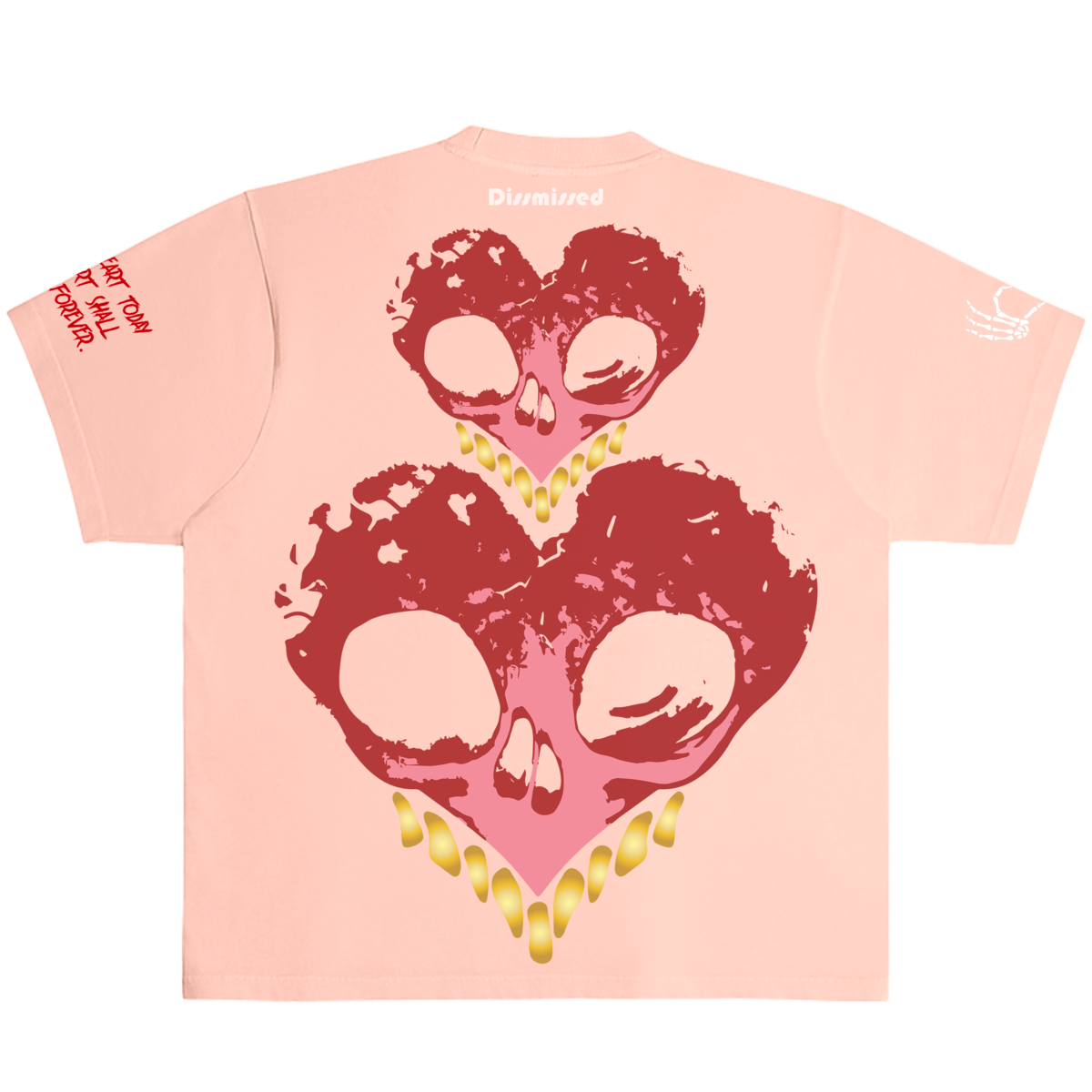 Dissmissed Heart Forever Boxy Tee