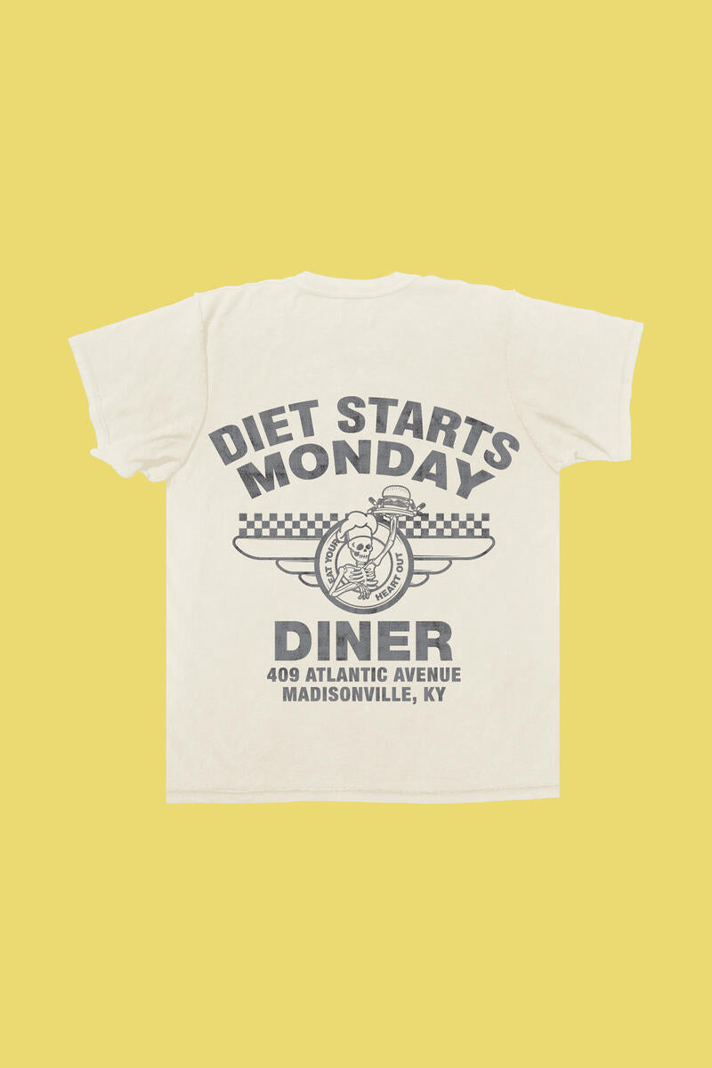 Diet Starts Monday Diner Tee