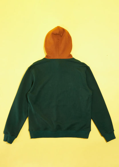 Diet Starts Monday Script Two Tone Hoodie