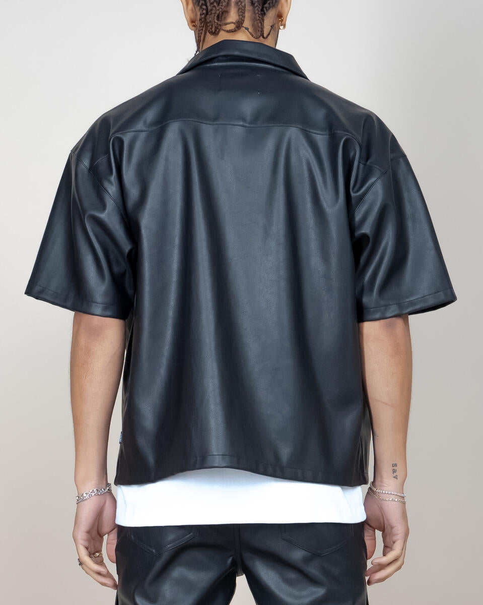 EPTM Palace Leather Button Up