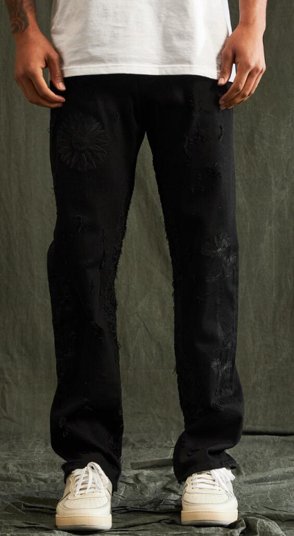 Embellish Urie Black Denim (EMBFALL123-046)