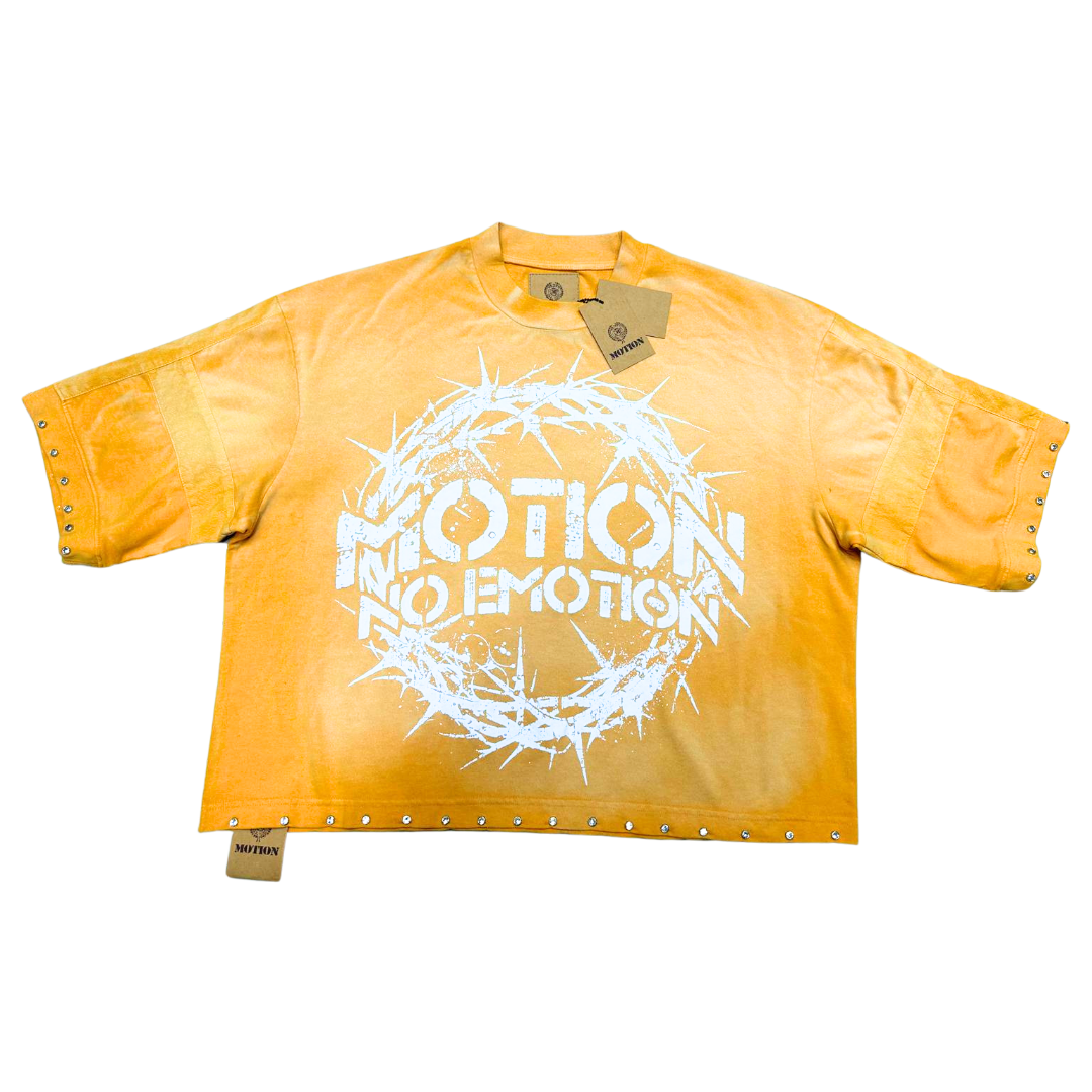 Motion No Emotion Vintage Orange Tee (MOTK-006)