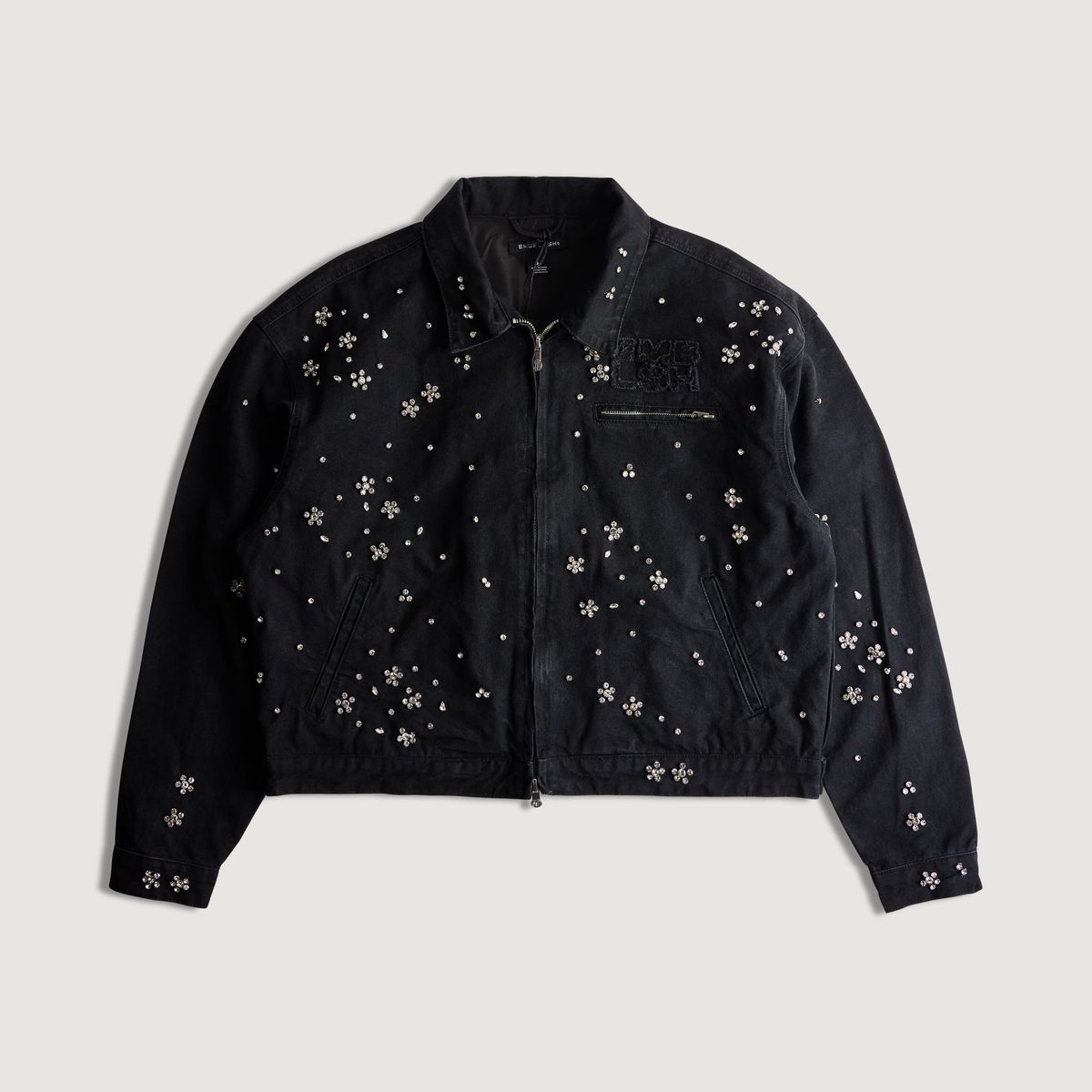 Embellish Clean Up Work Jacket (Black)