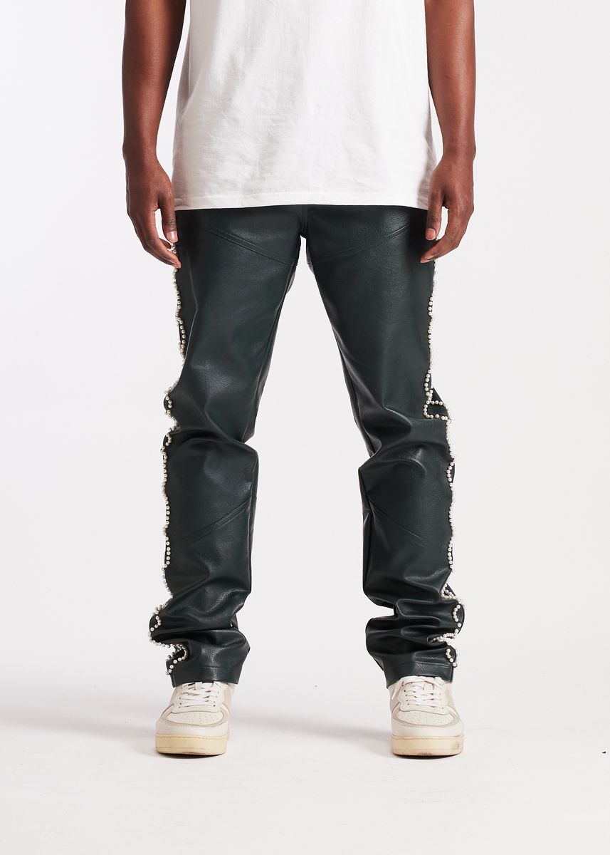 Embellish Crux Wax Pant (Black) (EMBHO25-106)