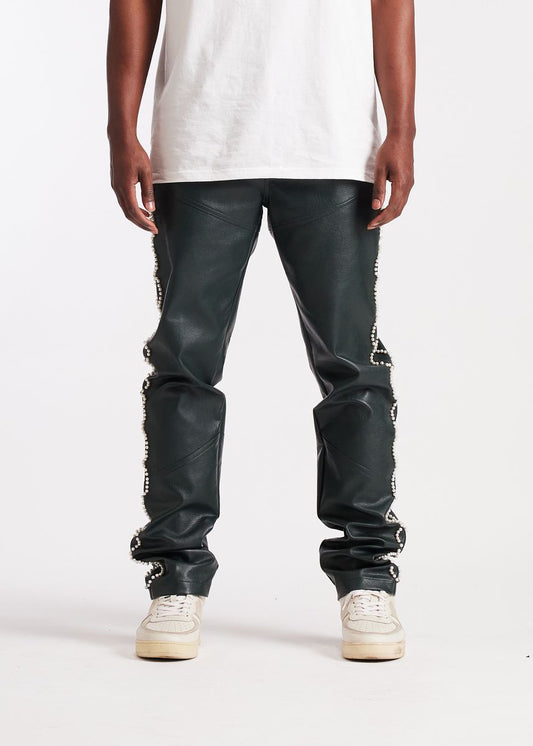 Embellish Crux Wax Pant (Black) (EMBHO25-106)