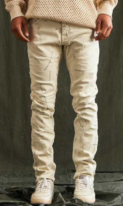 Embellish Kellin Cream Denim (EMBFALL123-011)