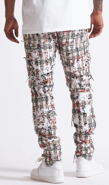 Embellish Spiegel Boro Stacked Denim (embhol23-032)